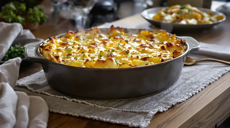 « Je le prépare chaque dimanche en hiver » : mon gratin patates-choux de Bruxelles qui régale toute ma famille
